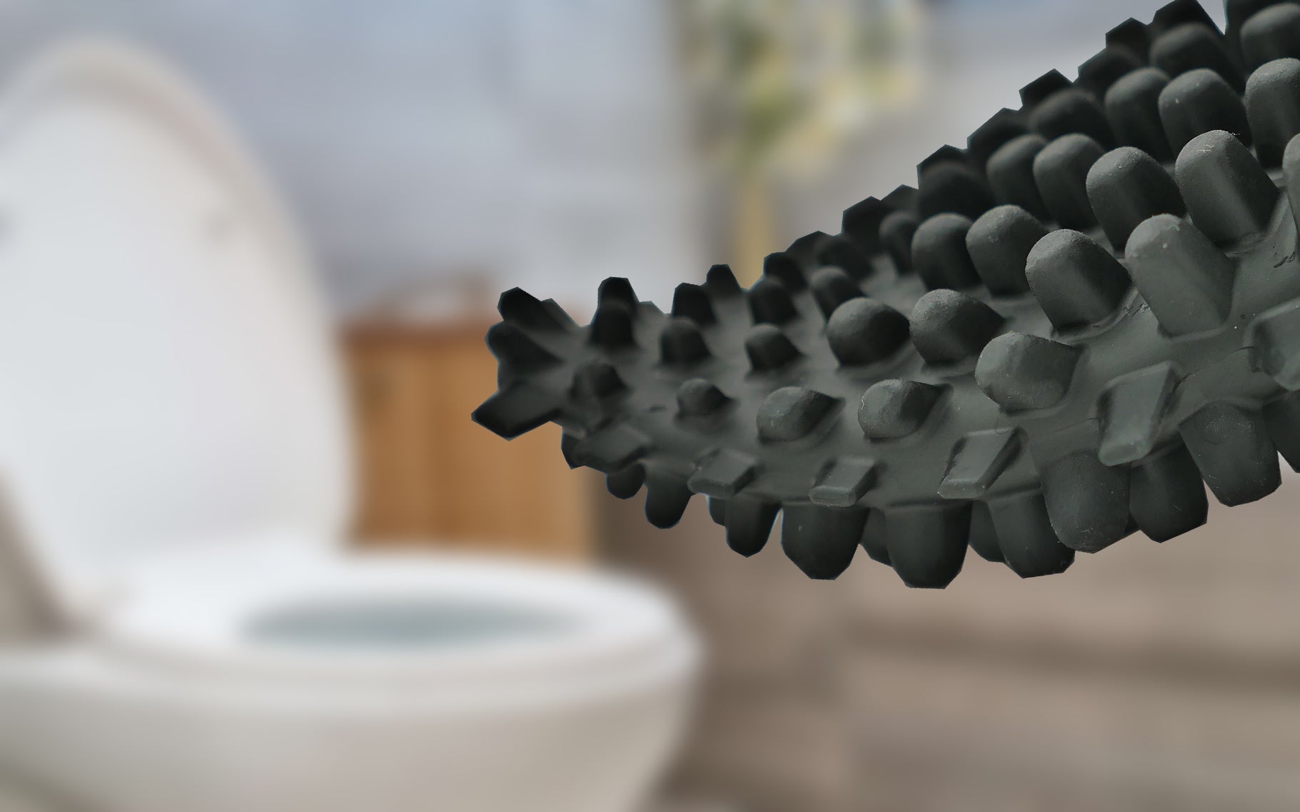 Toilettenbürste ohne Borsten (Stand- oder Hänge-WC)