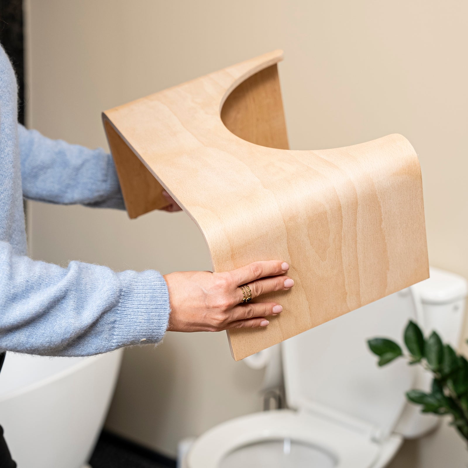 Tabouret physiologique marche pied toilette wc