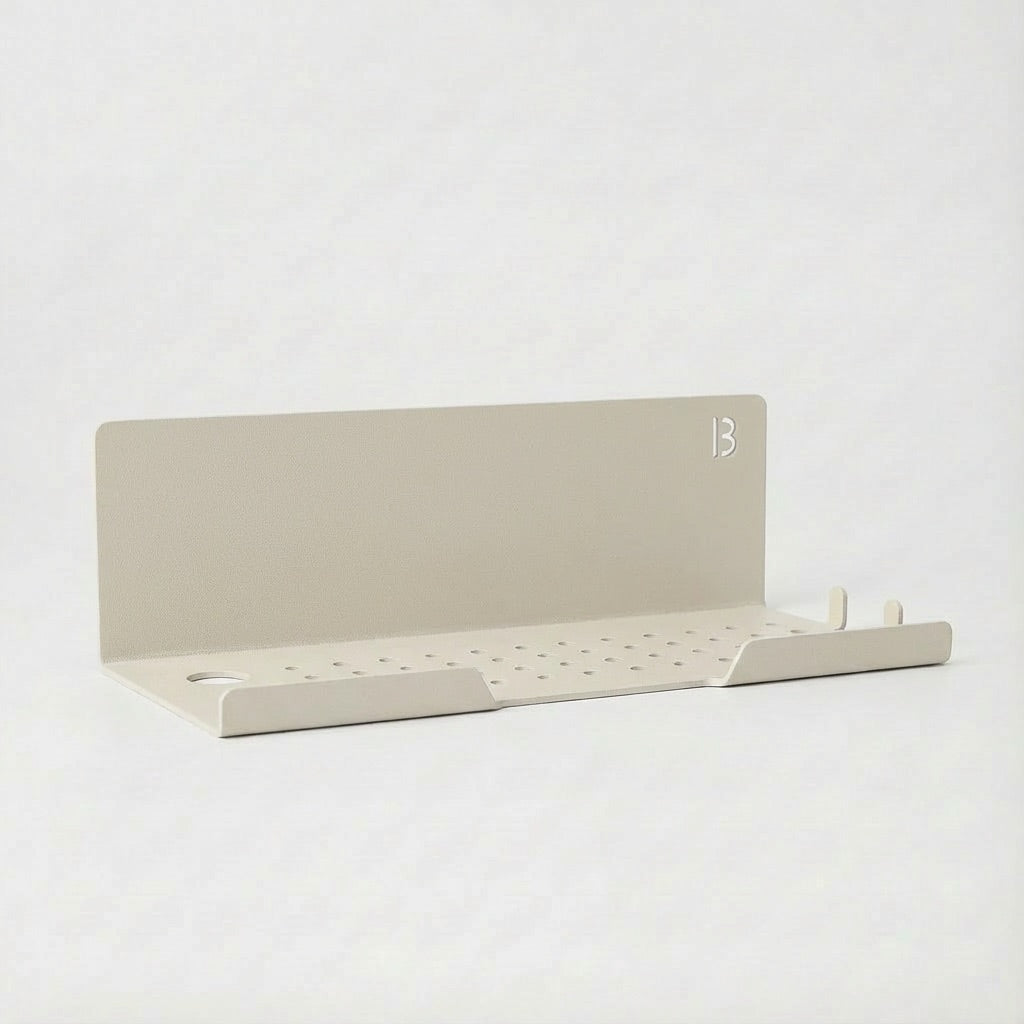 Étagère de Douche Murale sans perçage beige