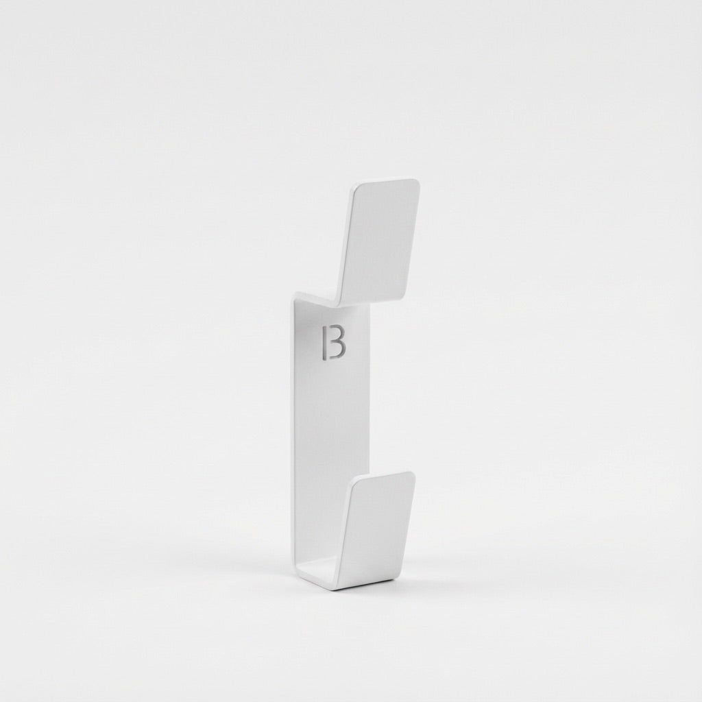 Wandgarderobe – 2 Haken