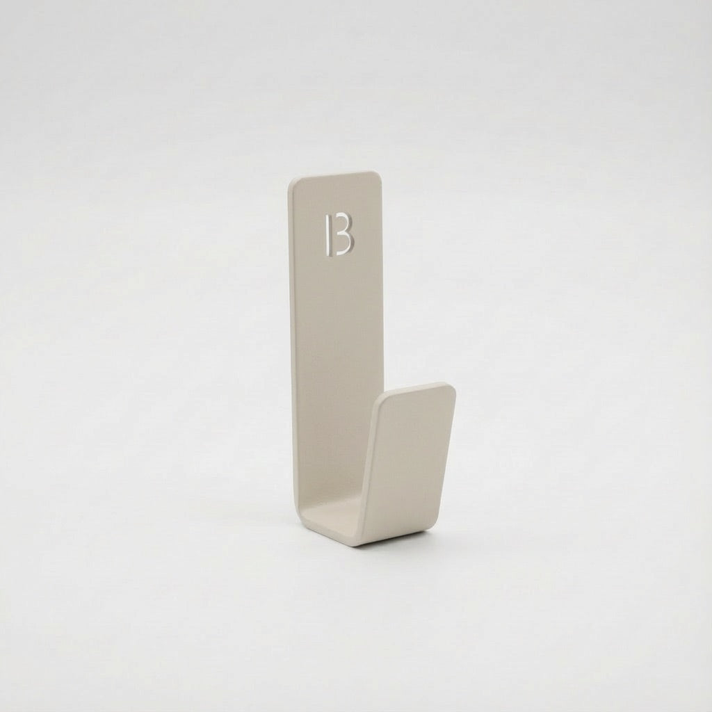 Wandgarderobe – 1 Haken