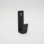 Patère Murale - 1 crochet noir