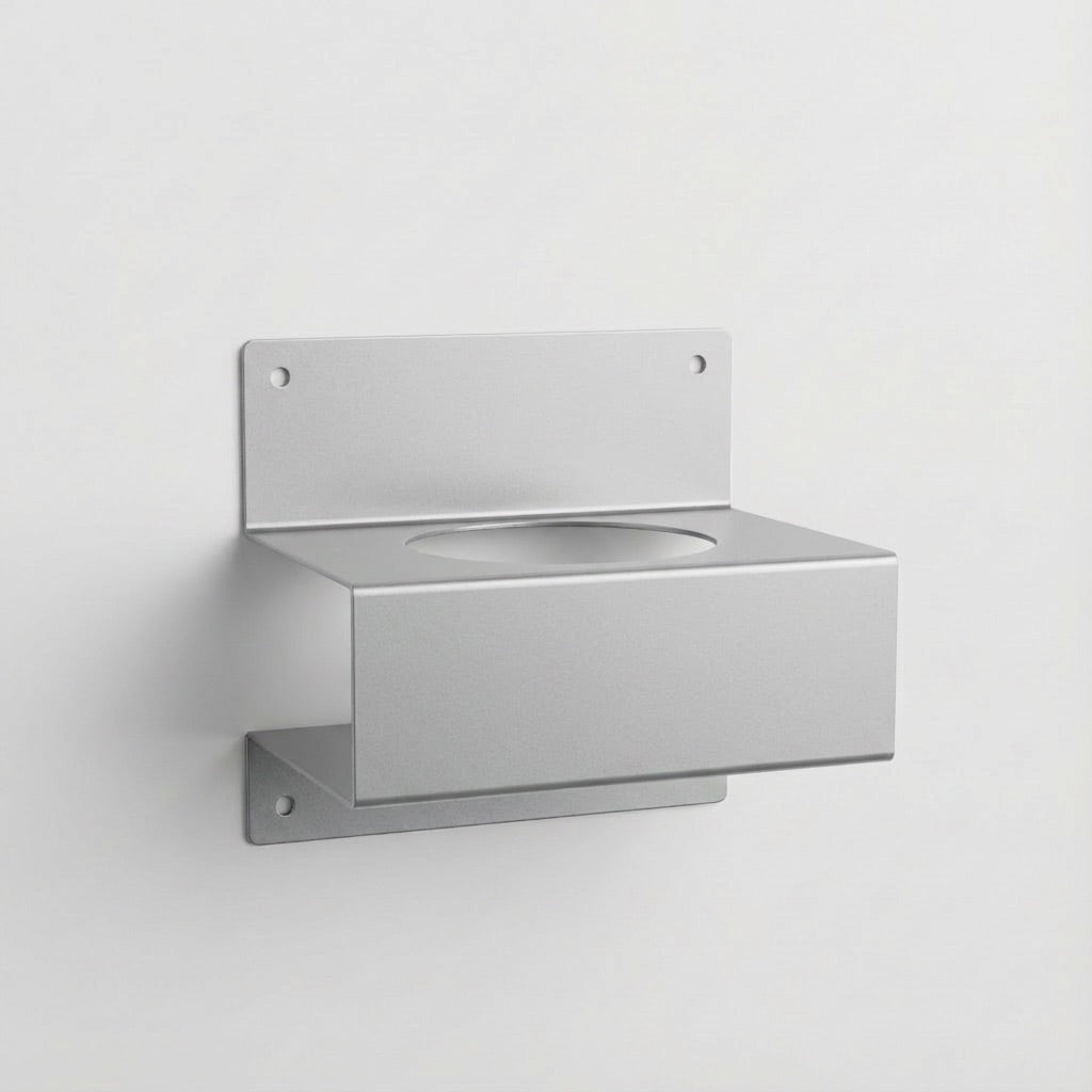 Wandmontierter Flaschenhalter