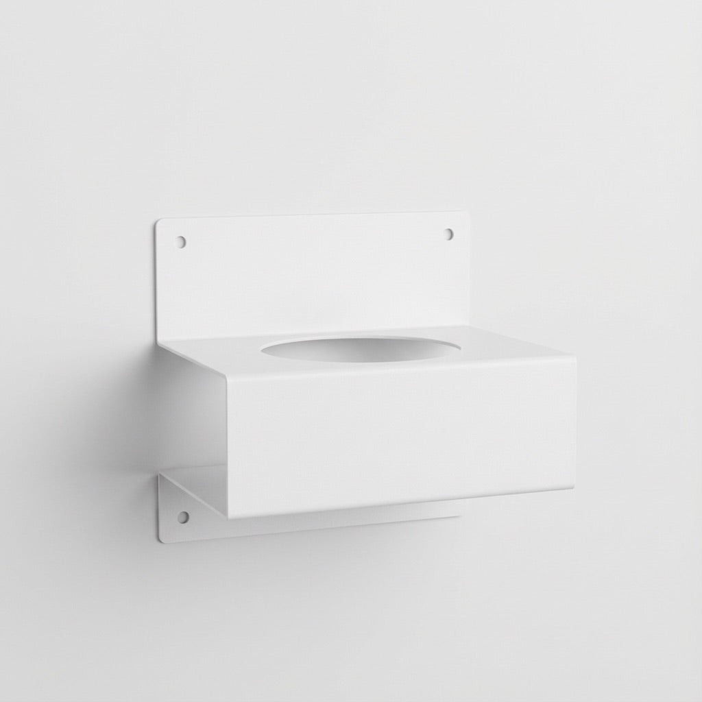 Wandmontierter Flaschenhalter