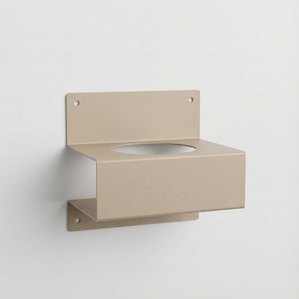 Wandmontierter Flaschenhalter