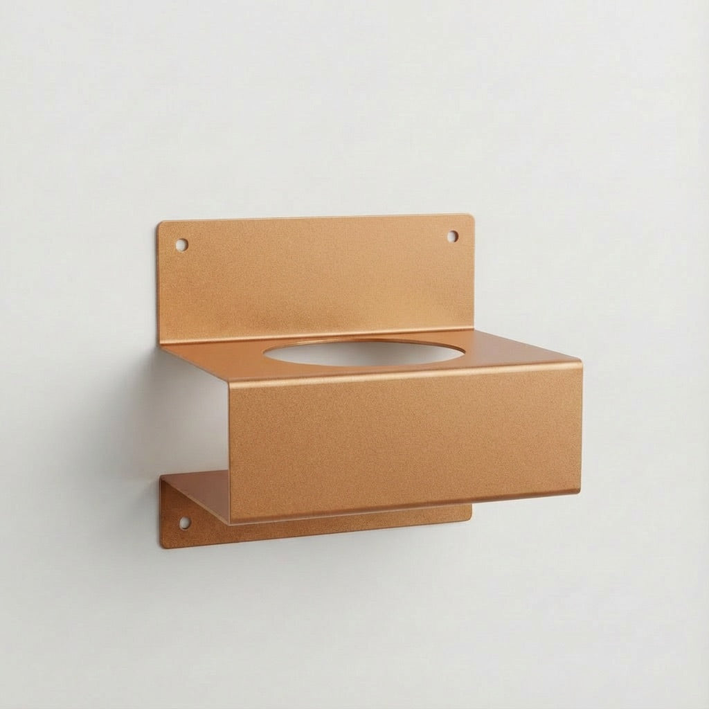 Wandmontierter Flaschenhalter