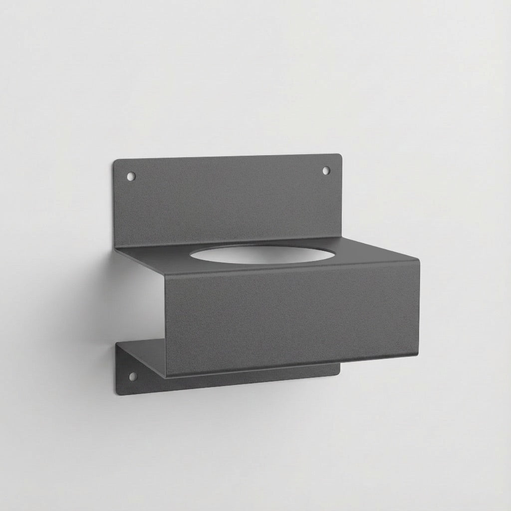 Wandmontierter Flaschenhalter