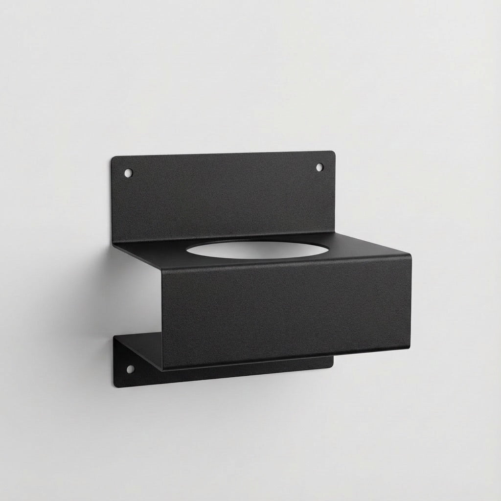 Wandmontierter Flaschenhalter